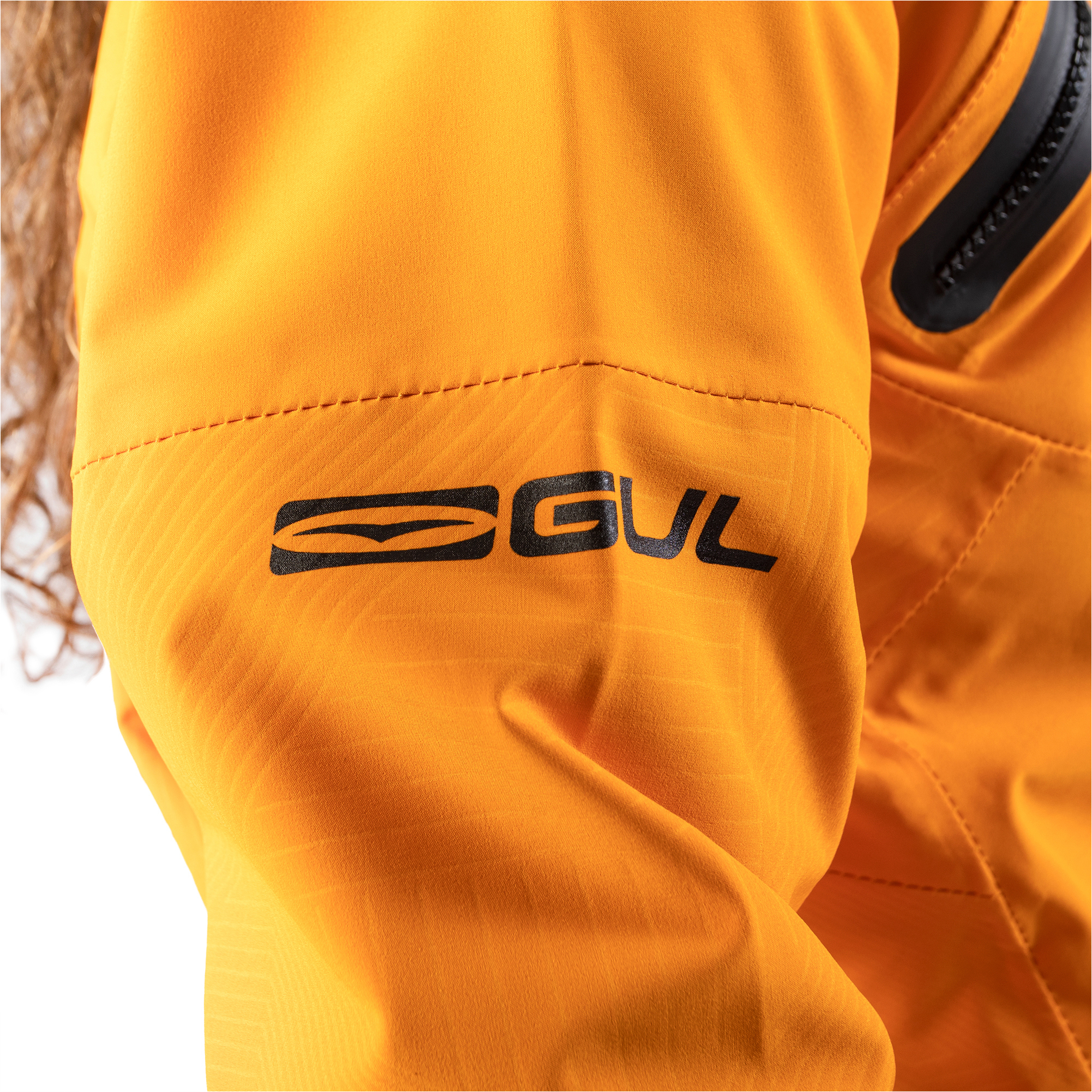 2025 Gul Womens Gamma Taped Spray Top ST0033-C1 - Orange / Geo